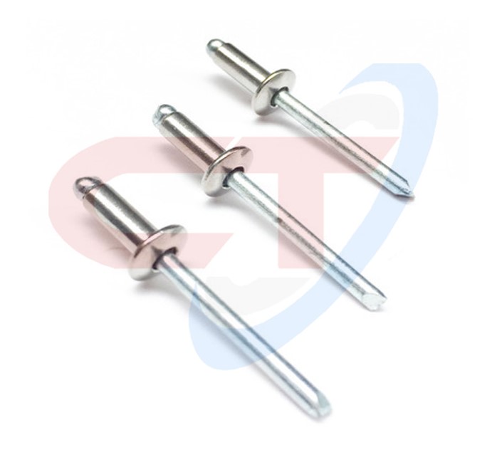 đinh rút inox, đinh rive inox, đinh tán inox